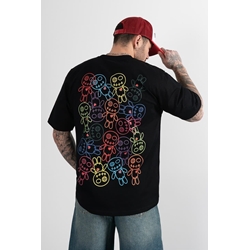Camiseta WRONG FRIENDS WF1218 Bellevue Black - Imagen 1