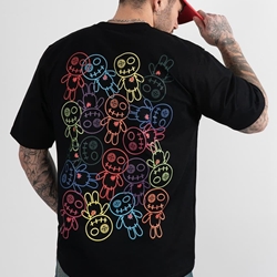 Camiseta WRONG FRIENDS WF1218 Bellevue Black - Imagen 1