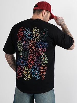 Camiseta WRONG FRIENDS WF1218 Bellevue Black - Imagen 1