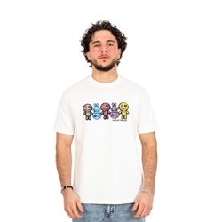 Camiseta WRONG FRIENDS WF1224 Franklin coconut white - Imagen 1