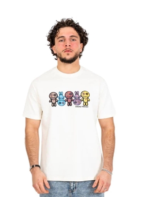 Camiseta WRONG FRIENDS WF1224 Franklin coconut white - Imagen 1