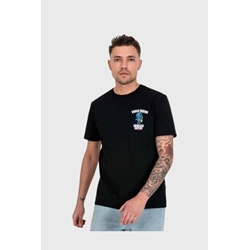 Camiseta WRONG FRIENDS WF1227 Reno T-Shirt Black - Imagen 1