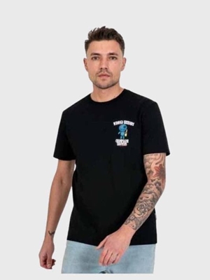 Camiseta WRONG FRIENDS WF1227 Reno T-Shirt Black - Imagen 1