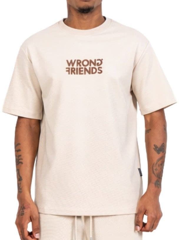 Camiseta WRONG FRIENDS WF1228 SANTIAGO Sand - Imagen 1