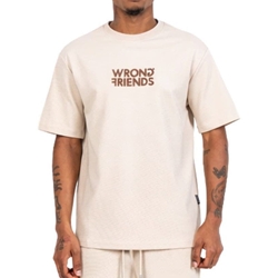 Camiseta WRONG FRIENDS WF1228 SANTIAGO Sand - Imagen 1
