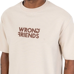 Camiseta WRONG FRIENDS WF1228 SANTIAGO Sand - Imagen 2