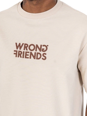 Camiseta WRONG FRIENDS WF1228 SANTIAGO Sand - Imagen 2