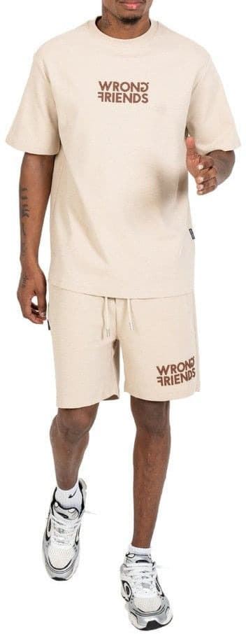 Camiseta WRONG FRIENDS WF1228 SANTIAGO Sand - Imagen 4