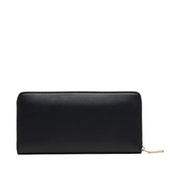 Cartera Calvin Klein Raised CK Long Zip Black LV04F1077G UB1 - Imagen 2