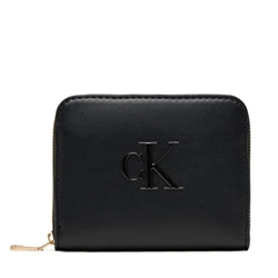 Cartera Calvin Klein Raised CK Medium Black LV04F1026G UB1 - Imagen 1
