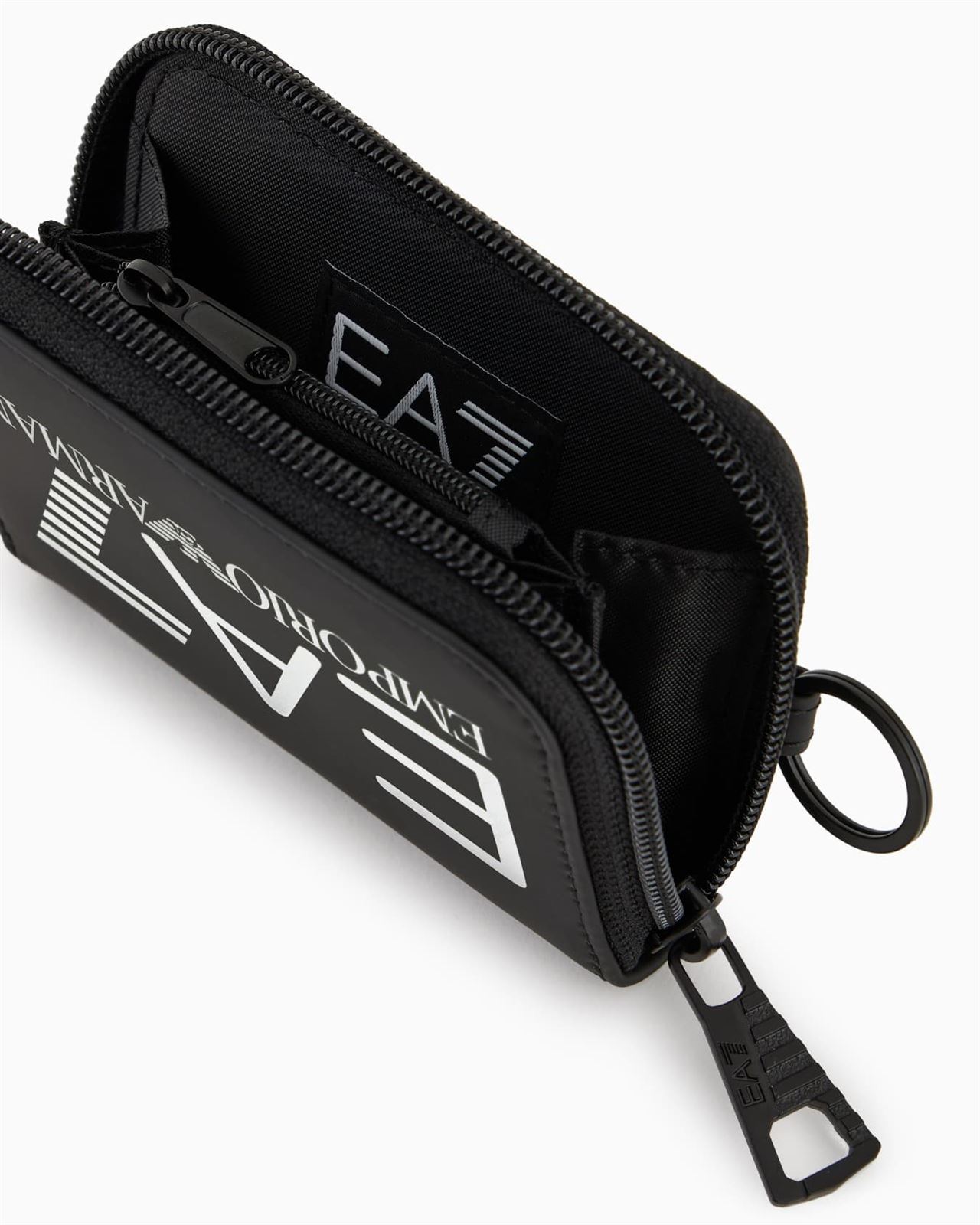 Cartera EA7 Emporio Armani 245055 3r910 95020 black/white logo - Imagen 4