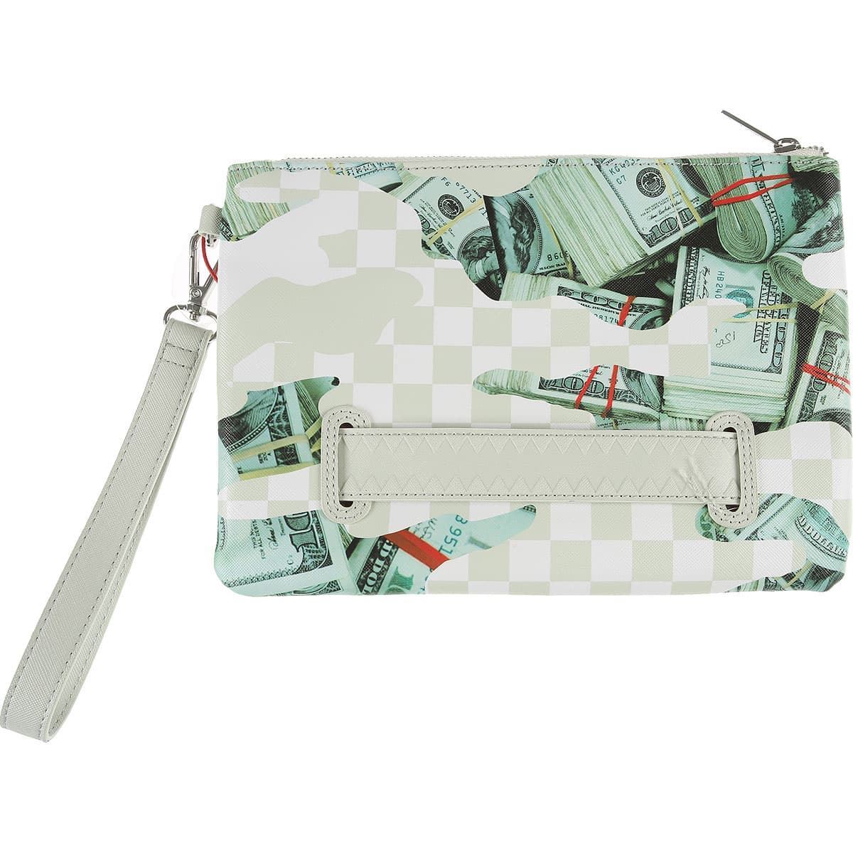 sprayground duffle bag money