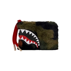Cartera Sprayground Green 3 AM Fur Wallet - Imagen 2
