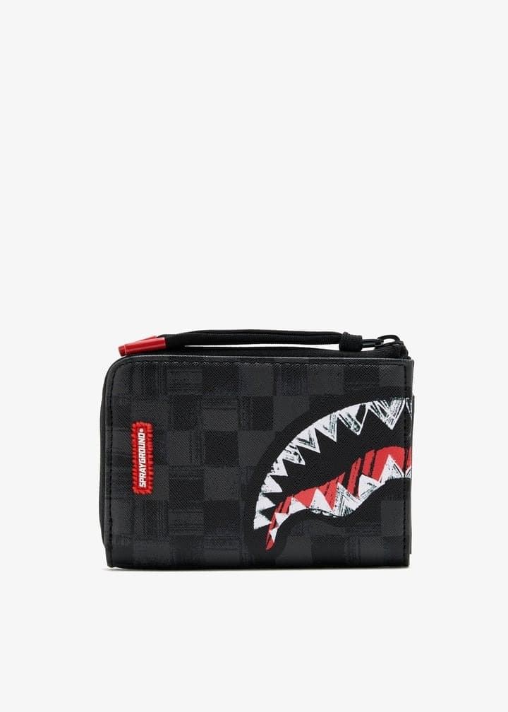 Cartera Sprayground Scribble Shark Wallet 910W8230NSZ - Imagen 1