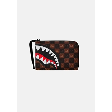 Cartera Sprayground Sharks in Paris Bubble Brown 910W9302NSZ - Imagen 1