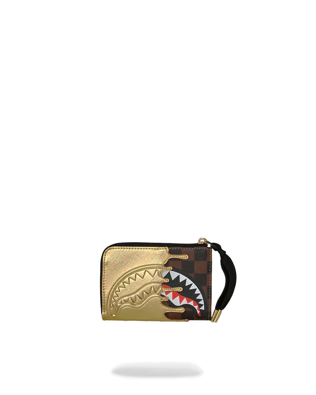 Cartera Sprayground Sharks in Paris Gold Drip 910W9341NSZ - Imagen 1
