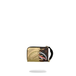 Cartera Sprayground Sharks in Paris Gold Drip 910W9341NSZ - Imagen 1