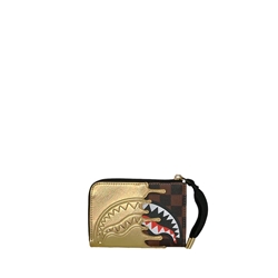 Cartera Sprayground Sharks in Paris Gold Drip 910W9341NSZ - Imagen 1