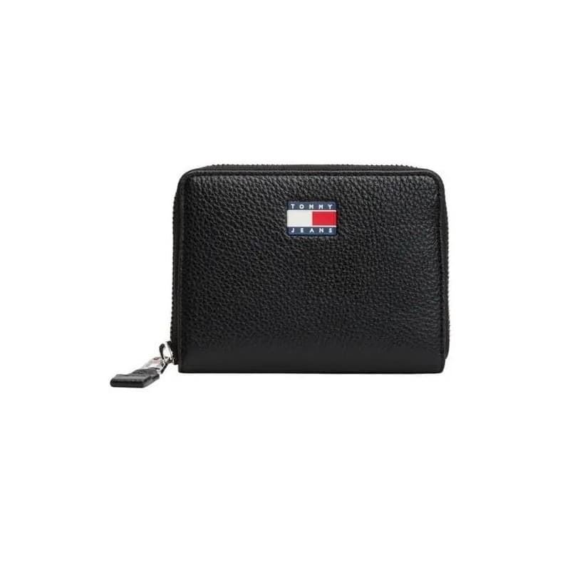 Cartera TOMMY JEANS AW0AW17584 BDS negro - Imagen 1