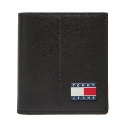 Cartera Tommy Jeans Tjm Heritage Leather Black AM0AM13408 BDS - Imagen 1