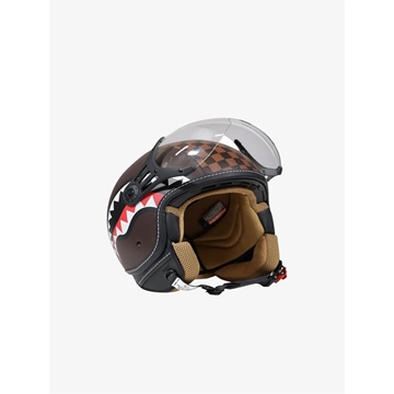 Casco Sparyground OP01BROWN Shark in paris Helmet - Imagen 1