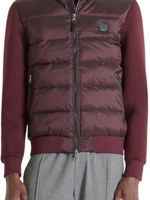 Cazadora Antony Morato Coat Slim Fit Cereza Oscura MCO00936 FA600275 5105 - Imagen 1