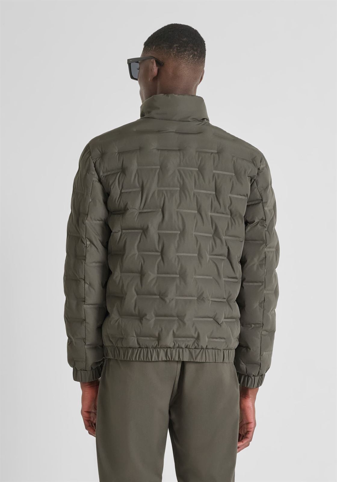 Cazadora Antony Morato Regular Fit Army Green MMCO00953 FA600299 4089 - Imagen 3