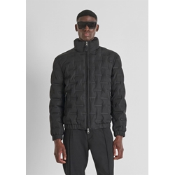 Cazadora Antony Morato Regular Fit in 3D Black MMCO00953 FA600299 9000 - Imagen 1