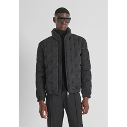 Cazadora Antony Morato Regular Fit in 3D Black MMCO00953 FA600299 9000 - Imagen 2