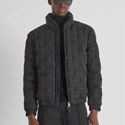 Cazadora Antony Morato Regular Fit in 3D Black MMCO00953 FA600299 9000 - Imagen 2
