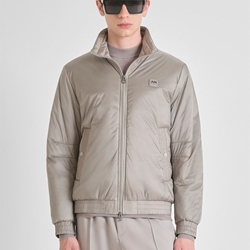 Cazadora Antony Morato Regular Fit in Nylon Arcilla MMCO00946 FA600275 2043 - Imagen 2