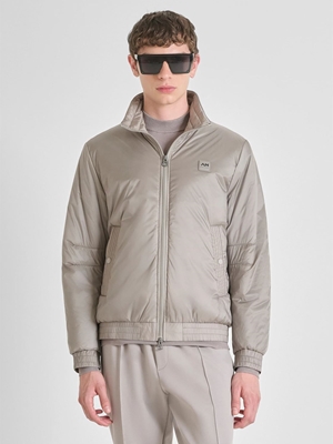 Cazadora Antony Morato Regular Fit in Nylon Arcilla MMCO00946 FA600275 2043 - Imagen 2