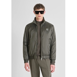 Cazadora Antony Morato Regular Fit in Nylon Verde Militar Oscuro MMCO00946 FA600275 4089 - Imagen 2
