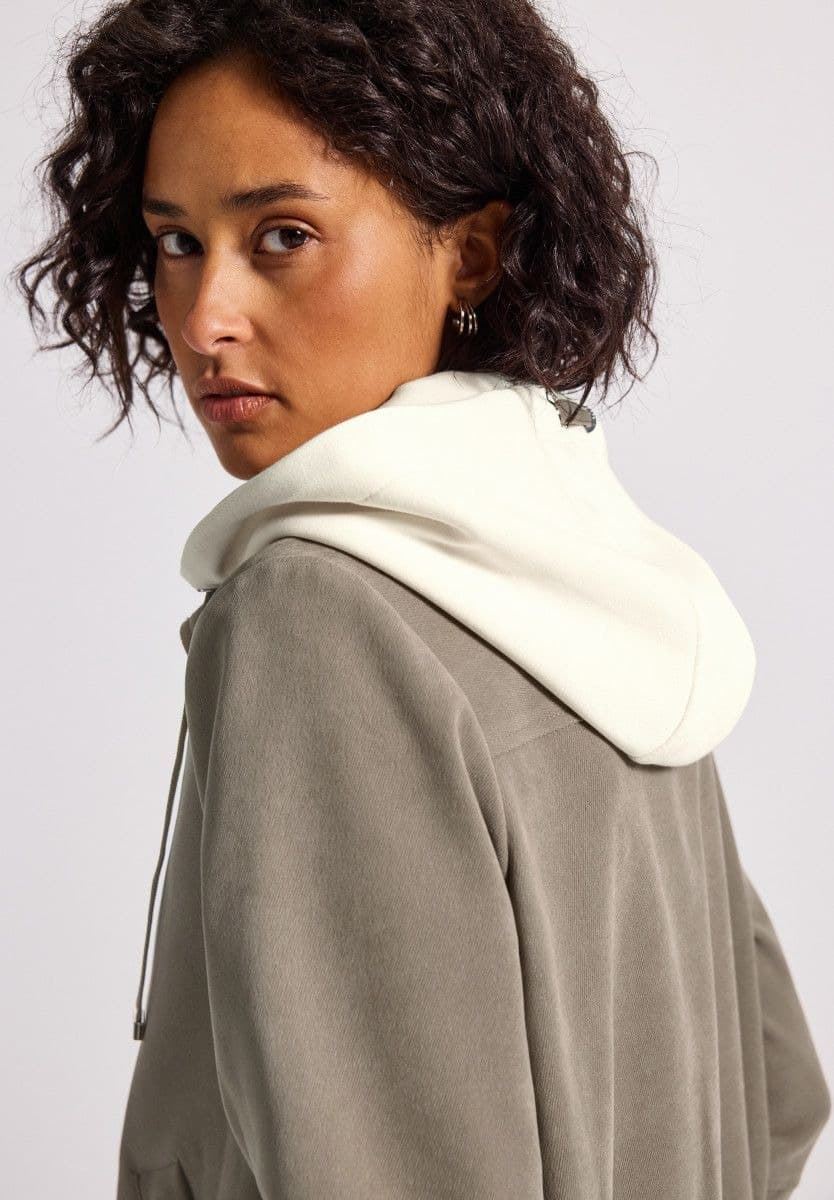 Cazadora Bomber Street One Bomber Jersey Hoody 212767 17019 - Imagen 5