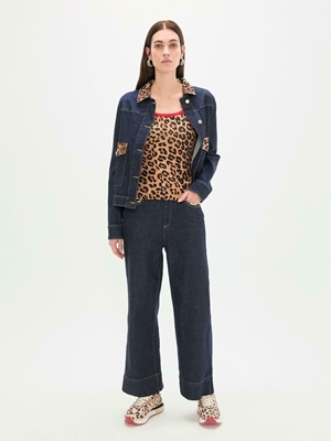 Cazadora denim LOLA CASADEMUNT LS2602020 0D2 tejano oscuro - Imagen 2