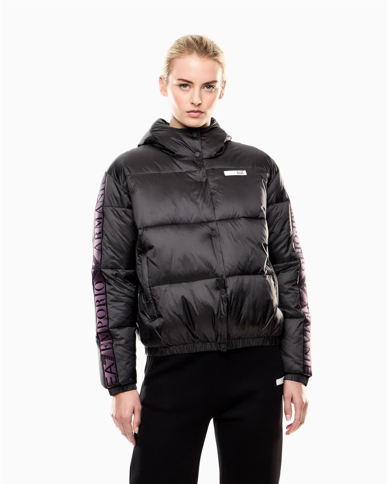 Cazadora EA7 Emporio Armani Black 7W000681 AF16413 UC001 - Imagen 4