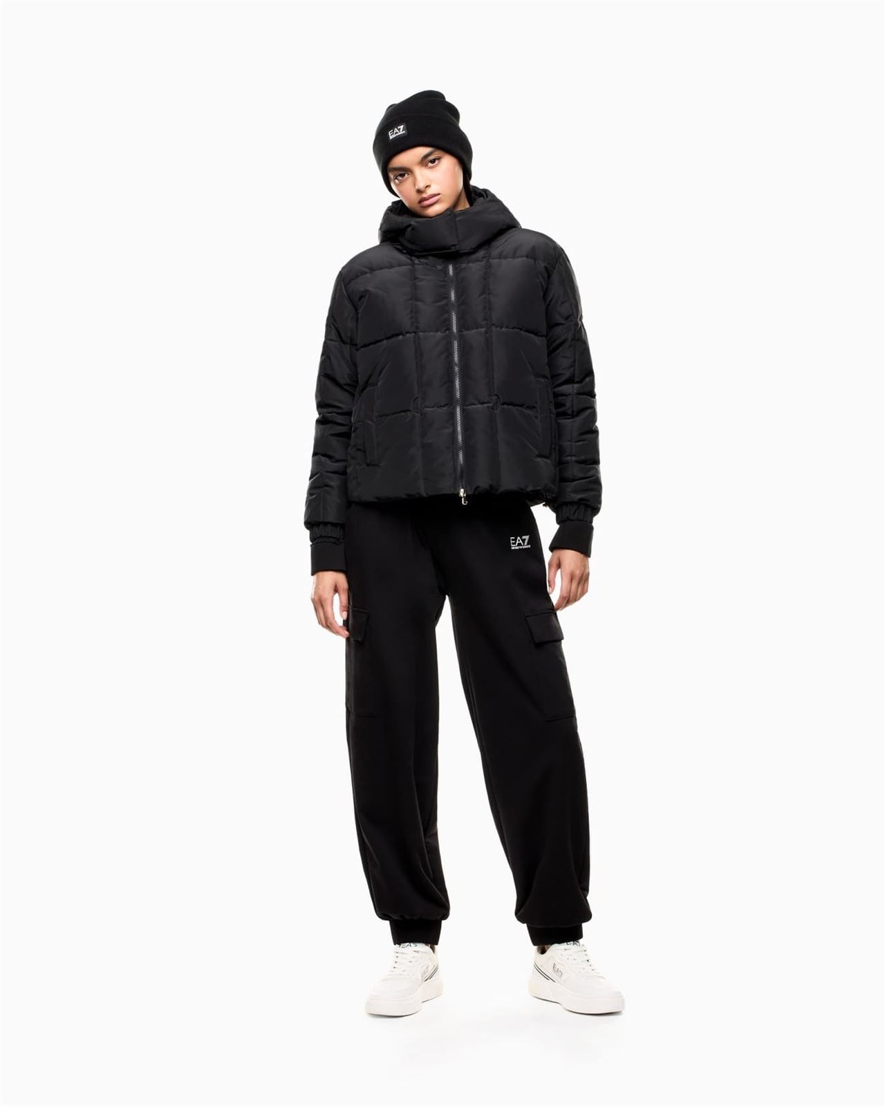 Cazadora EA7 Emporio Armani Black Bomber 7W000647 AF16074 UC001 - Imagen 2