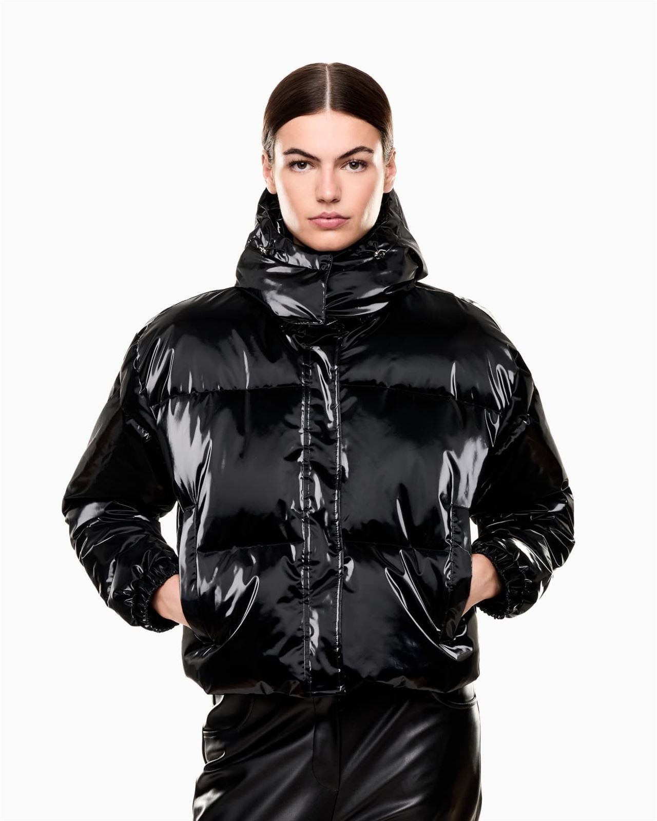 Cazadora EA7 Emporio Armani Black Bomber 7W000808 AF14805 UC001 - Imagen 4