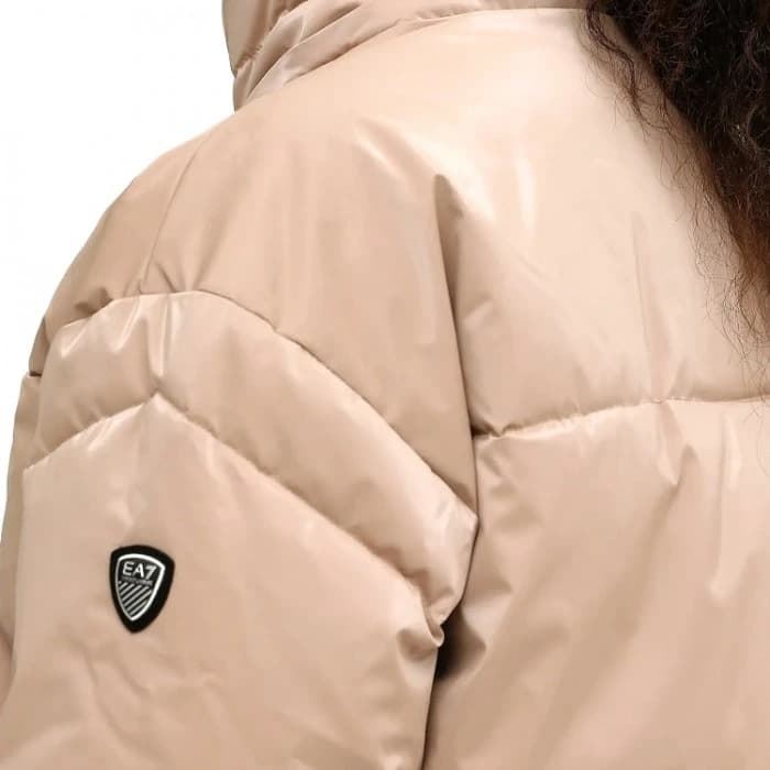 Cazadora EA7 Emporio Armani Warm Taupe 7W000808 AF14805 U6076 - Imagen 4