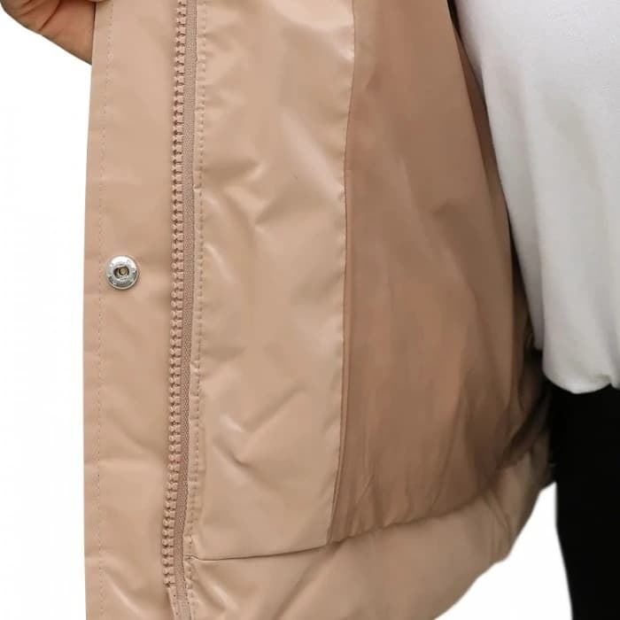 Cazadora EA7 Emporio Armani Warm Taupe 7W000808 AF14805 U6076 - Imagen 5