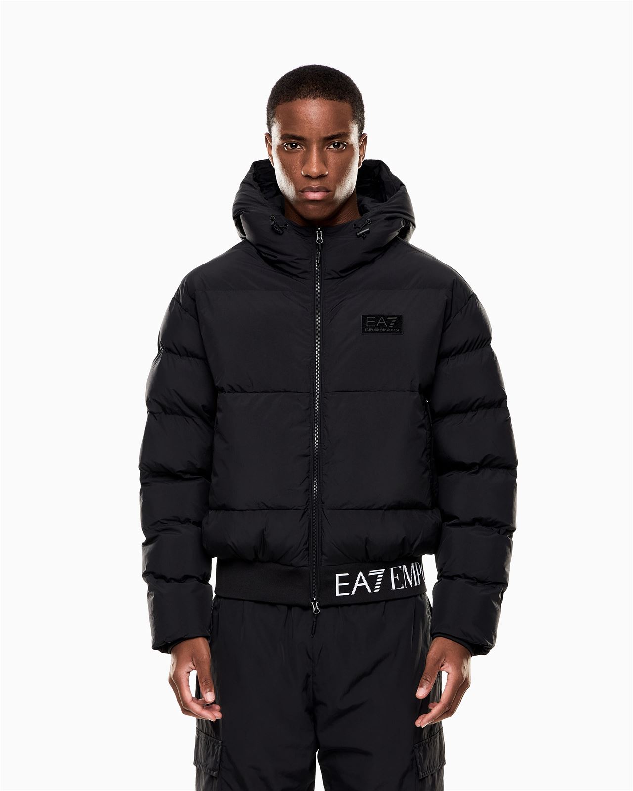 Cazadora Emporio Armani EA7 7M000710 AF15951 UC001 Black - Imagen 4