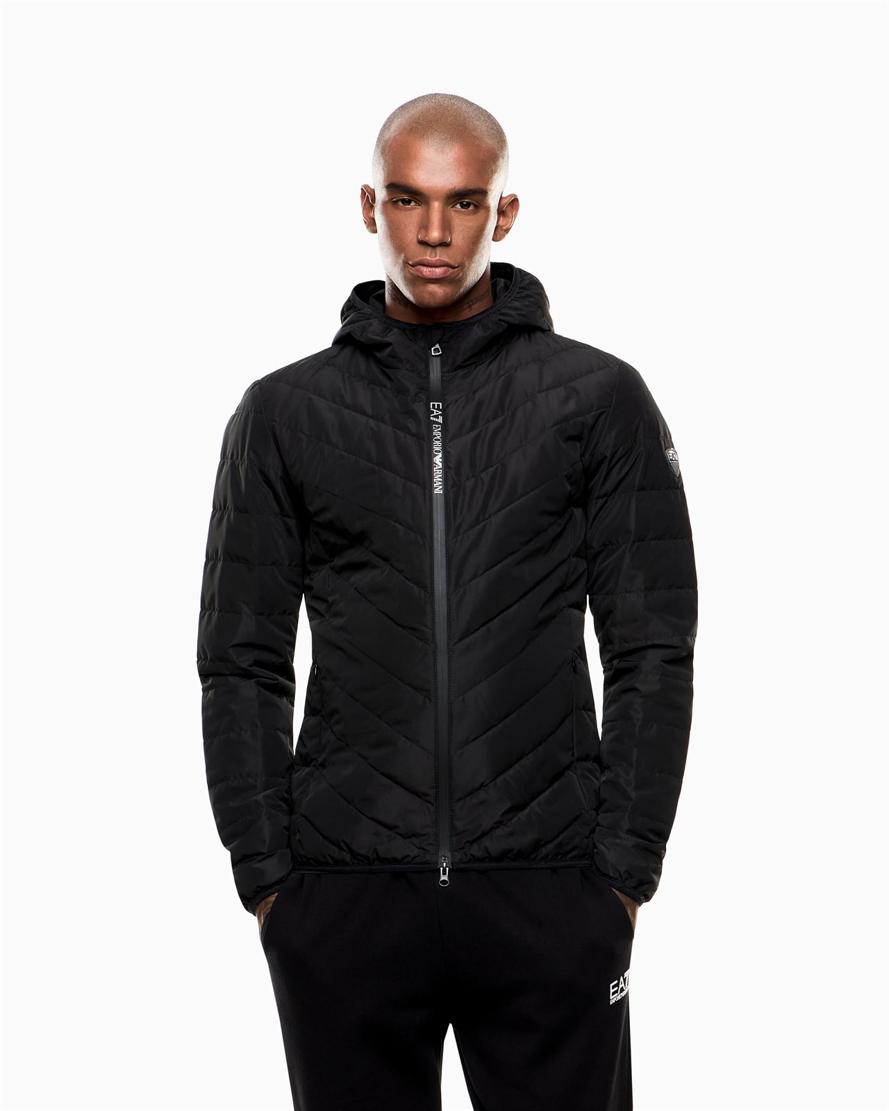 Cazadora Emporio Armani EA7 Black 8NPB14 PNE1Z 1200 - Imagen 4