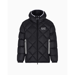 Cazadora Emporio Armani Woven Down Jacket Black 7M001001 AF15923 UC001 - Imagen 1