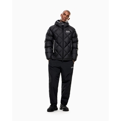 Cazadora Emporio Armani Woven Down Jacket Black 7M001001 AF15923 UC001 - Imagen 2