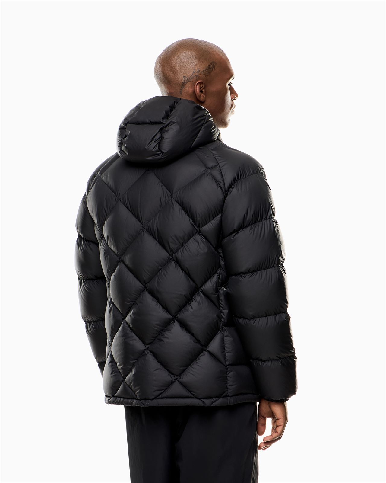 Cazadora Emporio Armani Woven Down Jacket Black 7M001001 AF15923 UC001 - Imagen 3