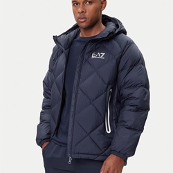 Cazadora Emporio Armani Wovn Down Jacket Armani Blue 7M001001 AF15923 UB102 - Imagen 1