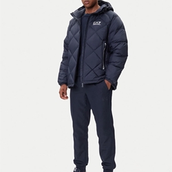 Cazadora Emporio Armani Wovn Down Jacket Armani Blue 7M001001 AF15923 UB102 - Imagen 2