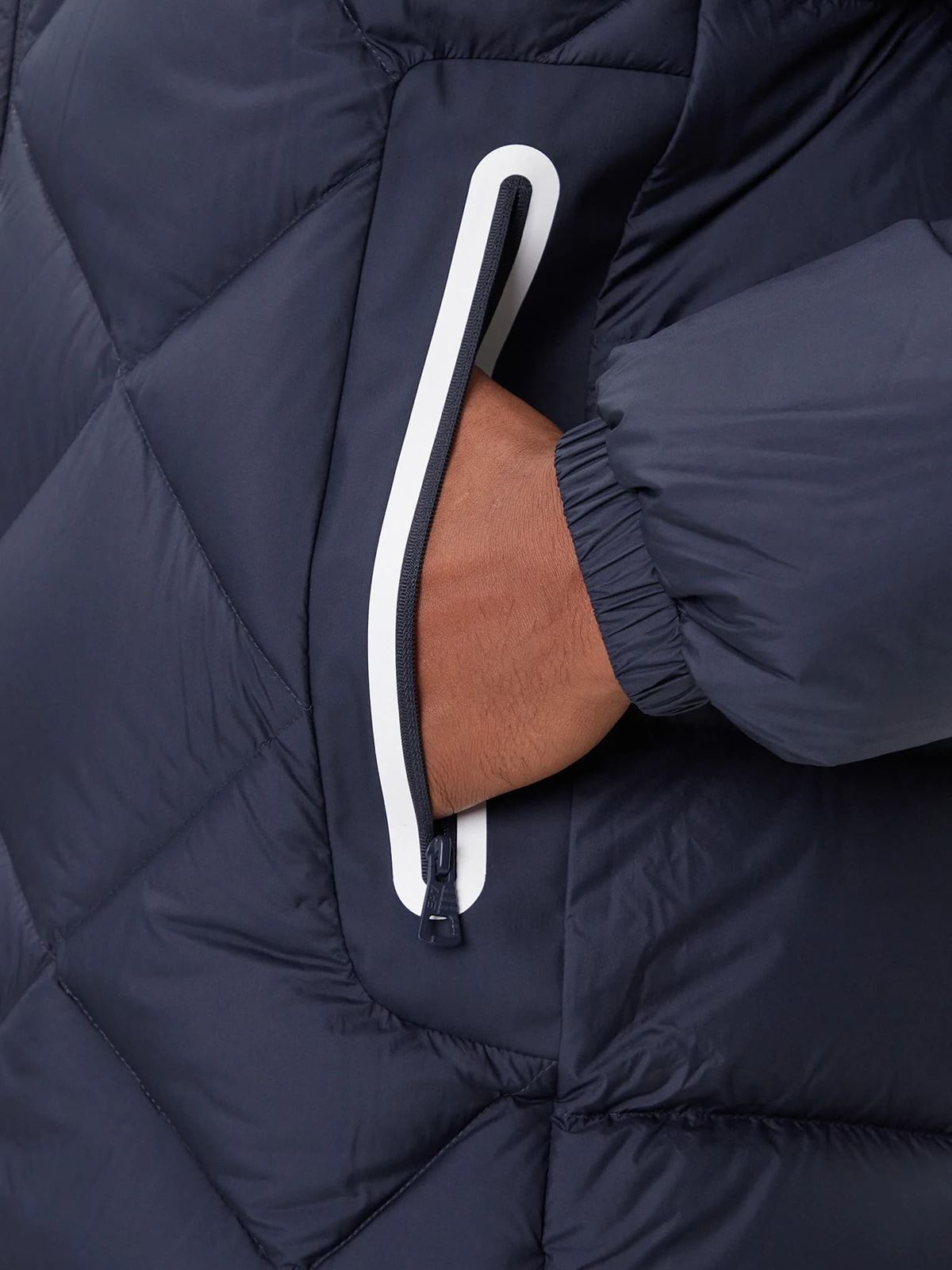 Cazadora Emporio Armani Wovn Down Jacket Armani Blue 7M001001 AF15923 UB102 - Imagen 5