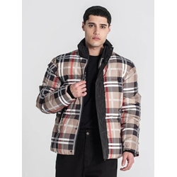 Cazadora Gianni Kavanagh Multicolor British Puffer Jacket GKM007005 - Imagen 1