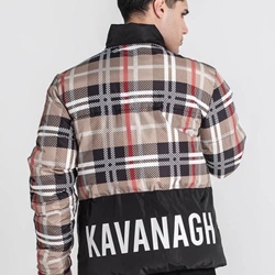 Cazadora Gianni Kavanagh Multicolor British Puffer Jacket GKM007005 - Imagen 2